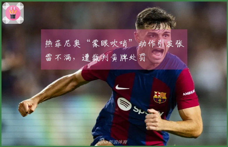 热菲尼奥“蒙眼吹哨”动作引发张雷不满，遭裁判黄牌处罚