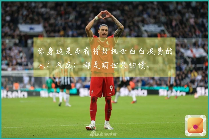 你身边是否有将好机会白白浪费的人？网友：都是前世欠的债。