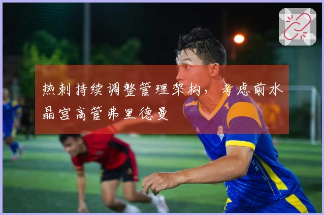 热刺持续调整管理架构，考虑前水晶宫高管弗里德曼